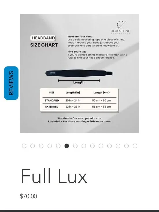 Bluestone Full Lux Sun Shield - Picture 2 of 6